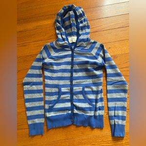 kids striped hoodie Y2K